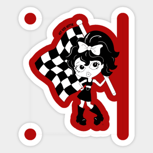 Hot Rod Hottie, Winner Takes All! Sticker